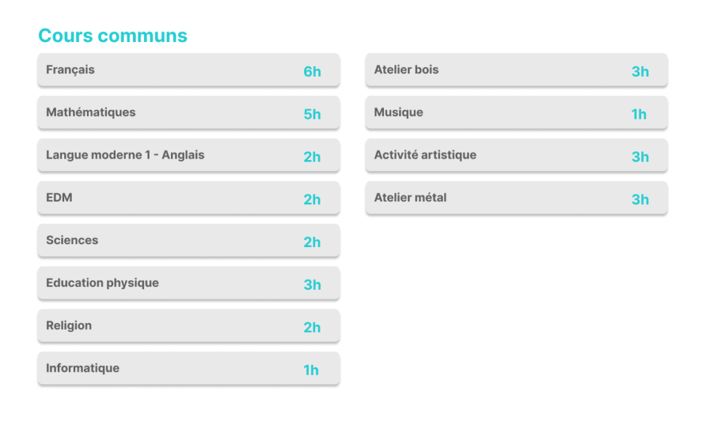 Horaires 2Diff