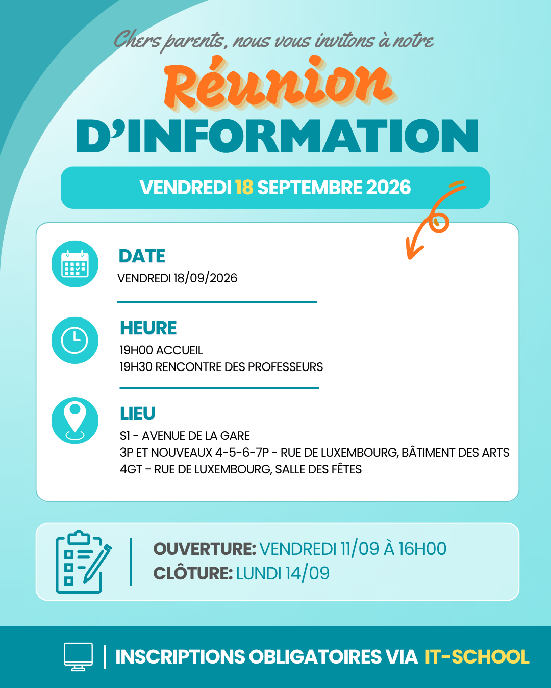 Réunion d'information